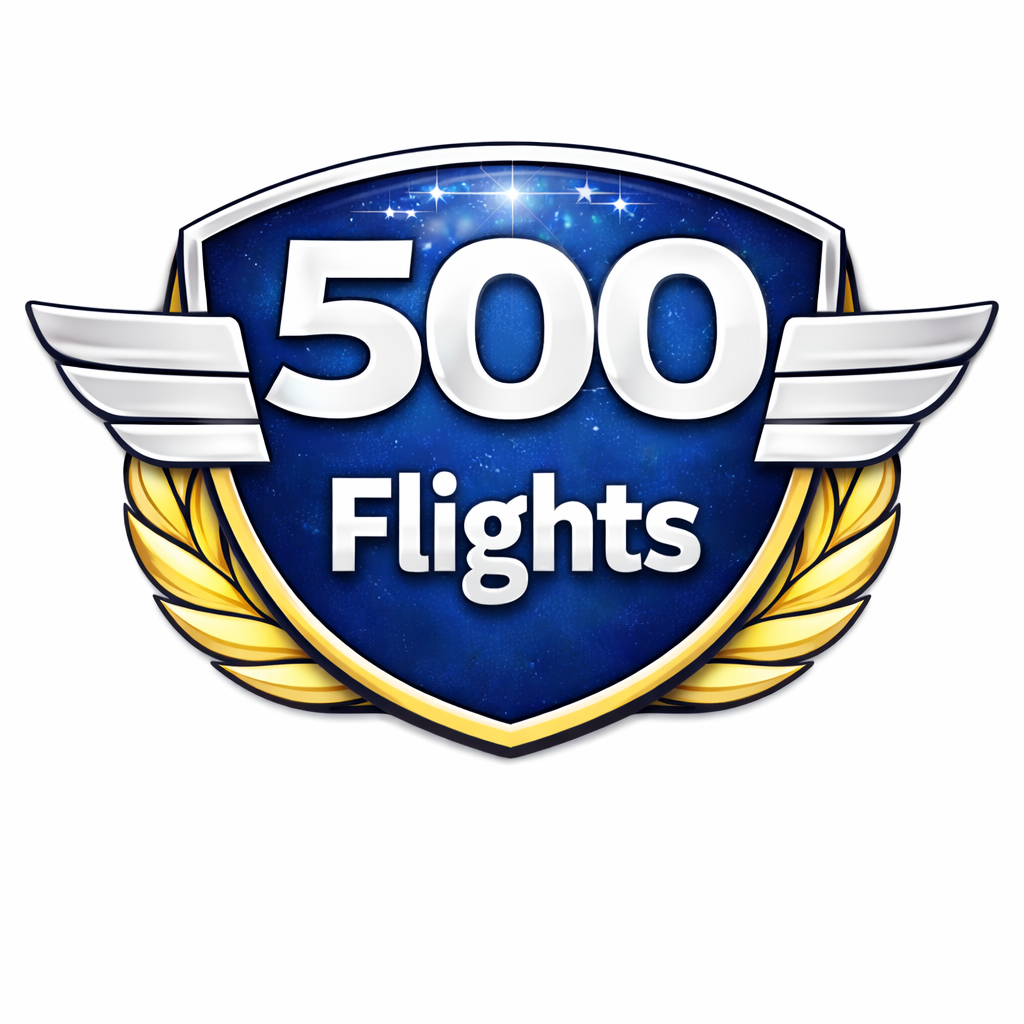 Merveilleux !
Vous avez effectué 500 vols !
Vous jouez un rôle essentiel dans la force et le rayonnement d'Air Inter.
 - 
Marvelous!
You have completed 500 flights!
You play an essential role in the strength and legacy of Air Inter.