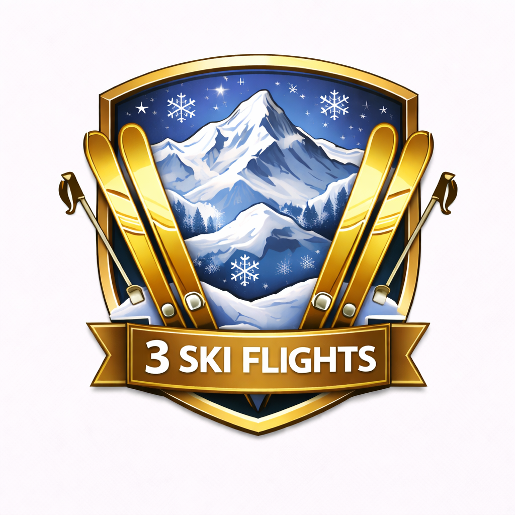 Prix ​​or pour le vol Ski de printemps en Savoie.
Il s'agit du dernier des trois prix décernés pour la saison de ski.
 - 
Gold award for the Spring Skiing in Savoie Tour.
This is the last out of three ski season awards.